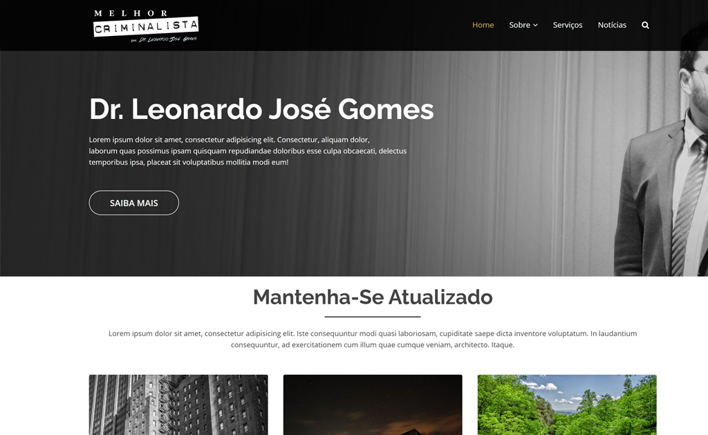Melhor Criminalista por Dr. Leonardo José Gomes